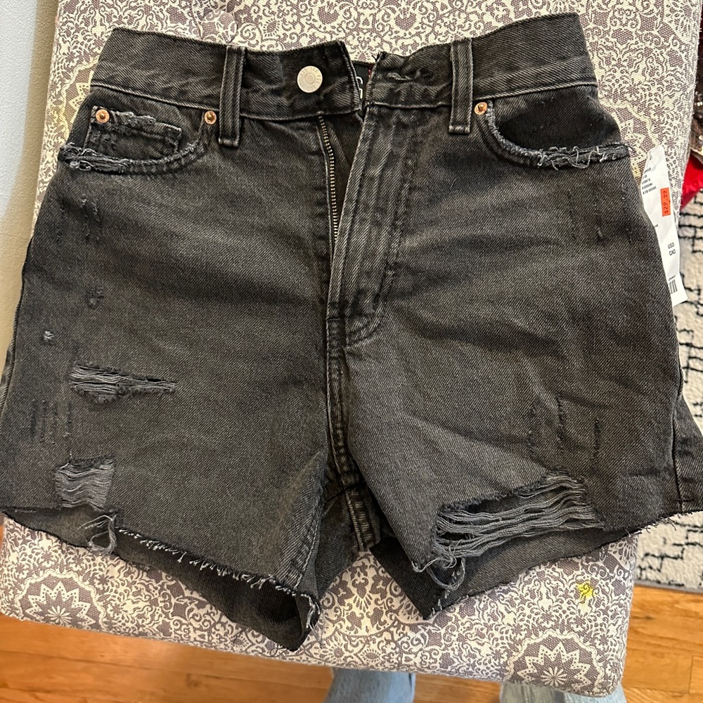 BDG (Urban Outfitters) black jean shorts in a size 24